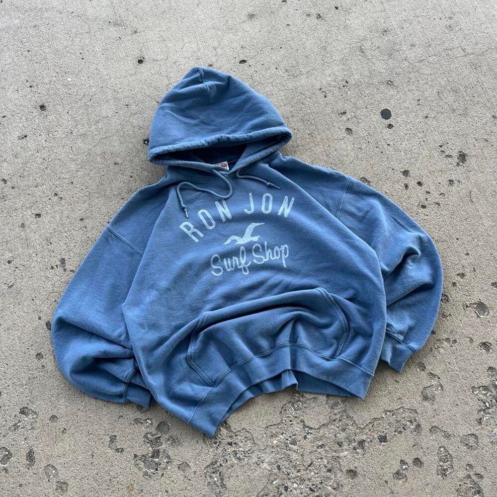 Ron Jon Surf Shop Streetwear Y2K Graphic Hoodie
